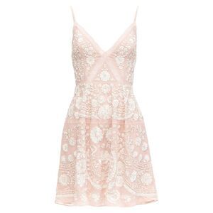 Needle & Thread beaded embroidery embellished chiffon dress